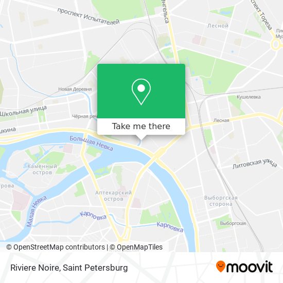 Riviere Noire map