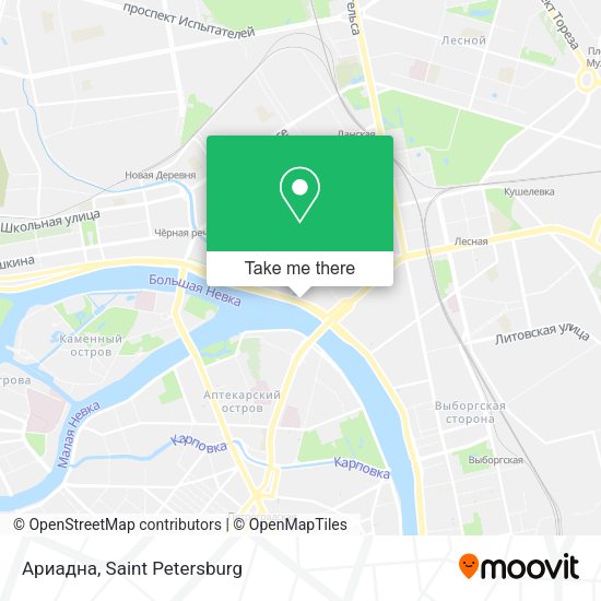 Ариадна map