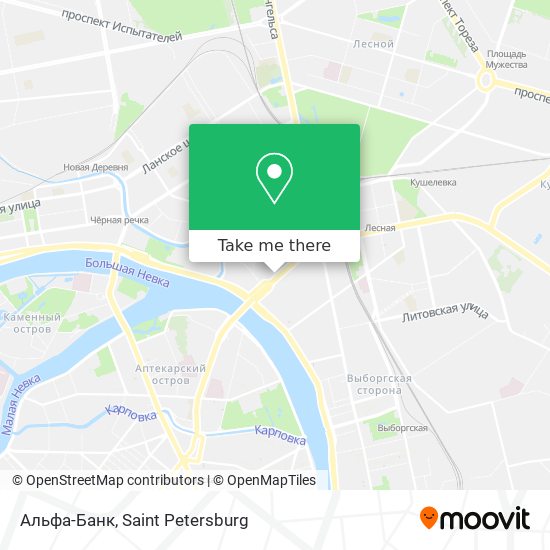Альфа-Банк map