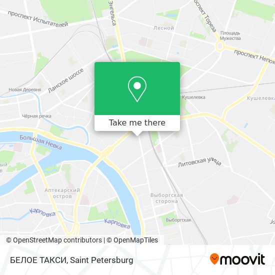 БЕЛОЕ ТАКСИ map