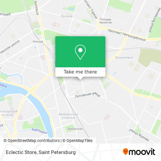Eclectic Store map