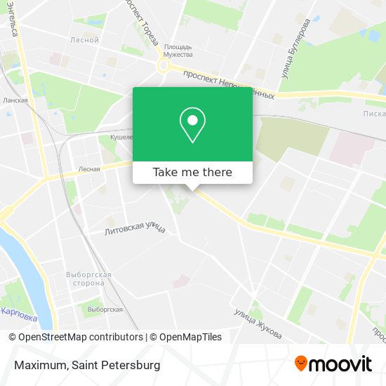 Maximum map