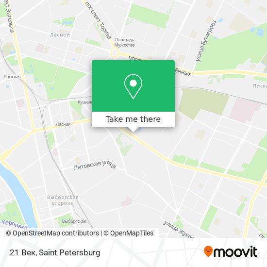 21 Век map