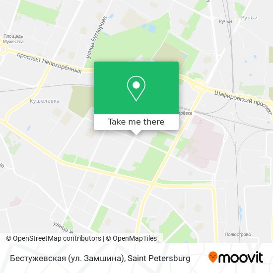 Бестужевская (ул. Замшина) map