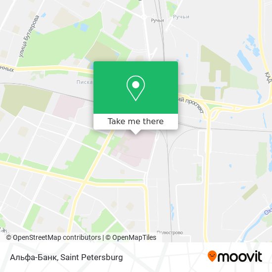 Альфа-Банк map