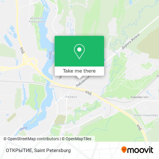 ОТКРЫТИЕ map