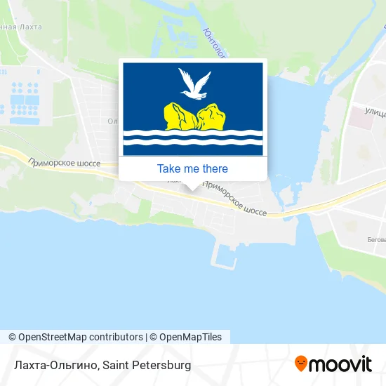 Лахта-Ольгино map
