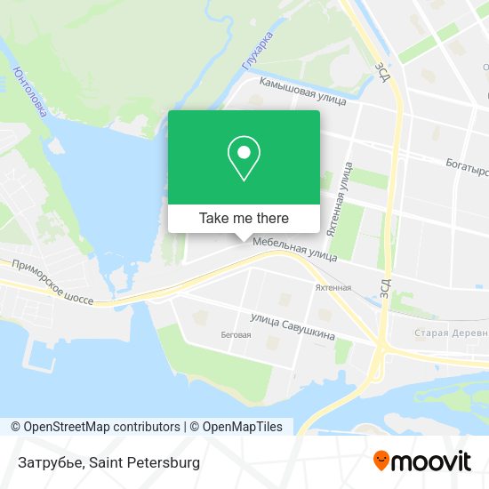 Затрубье map