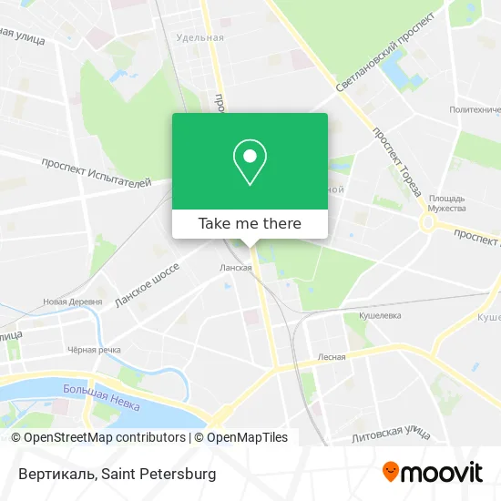 Вертикаль map