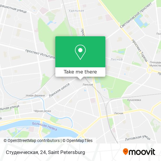 Студенческая, 24 map