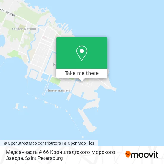 Медсанчасть # 66 Кронштадтского Морского Завода map