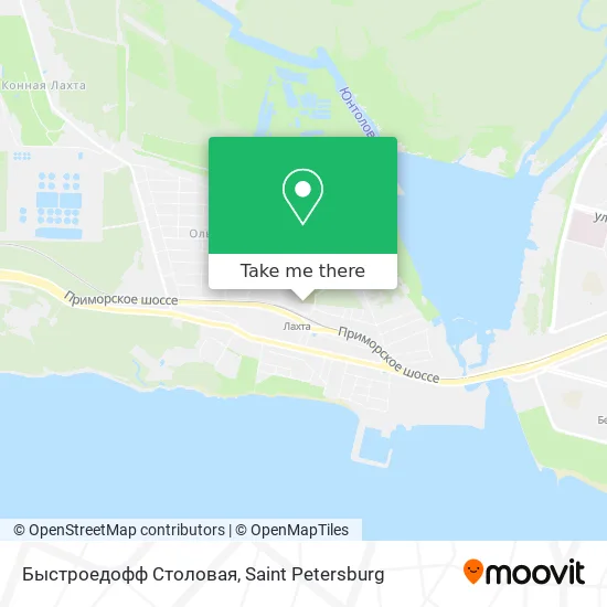 Быстроедофф Столовая map