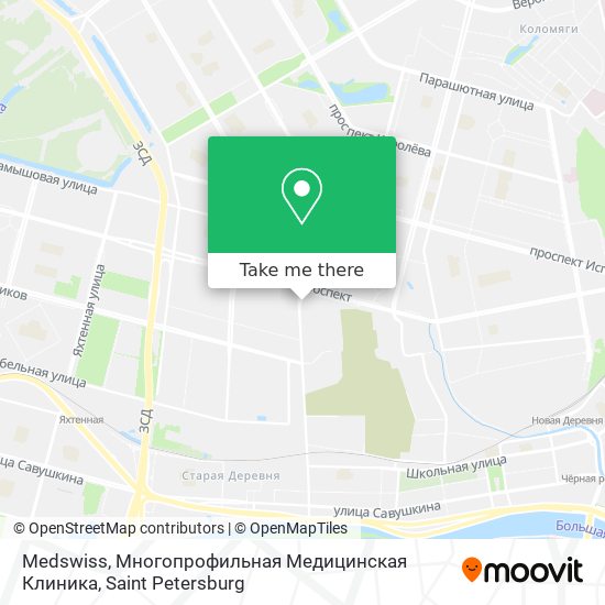 Medswiss, Многопрофильная Медицинская Клиника map