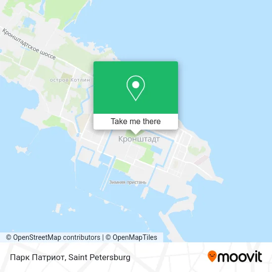 Парк Патриот map