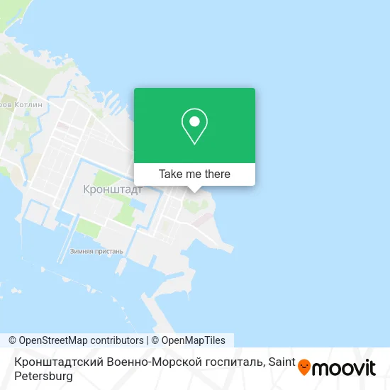 Кронштадтский Военно-Морской госпиталь map