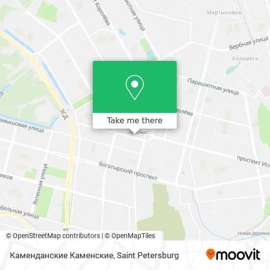 Каменданские Каменские map