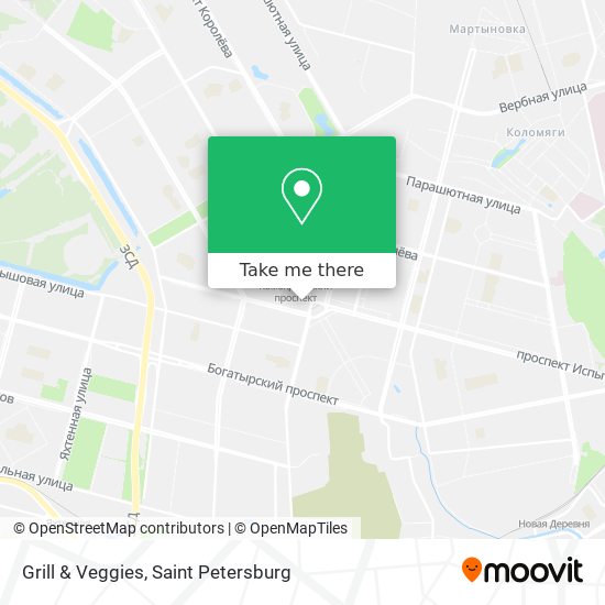 Grill & Veggies map