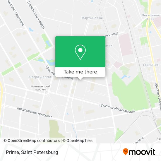 Prime map
