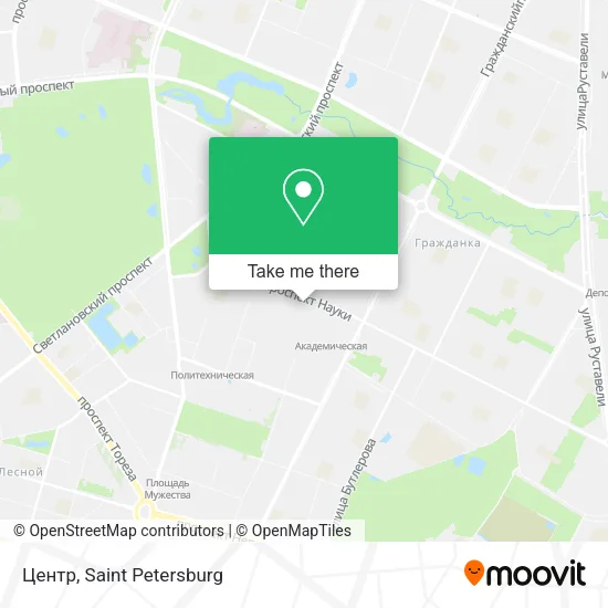 Центр map