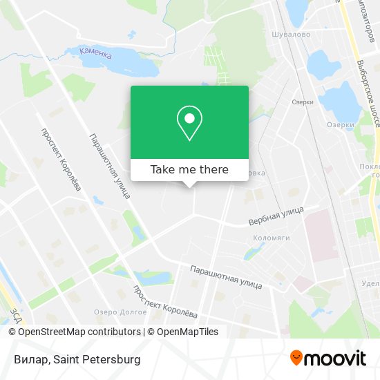 Вилар map