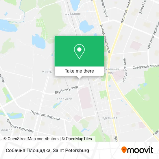 Собачья Площадка map