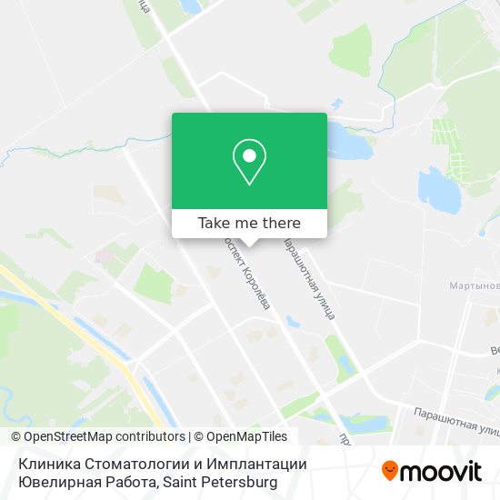 Клиника Стоматологии и Имплантации Ювелирная Работа map