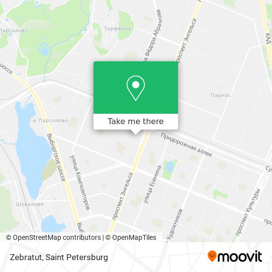 Zebratut map