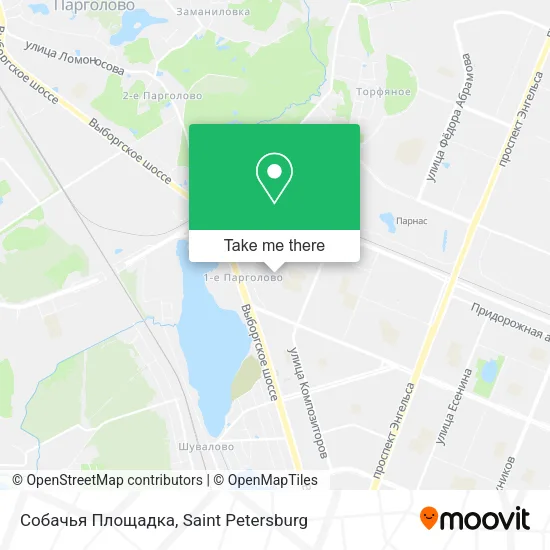Собачья Площадка map