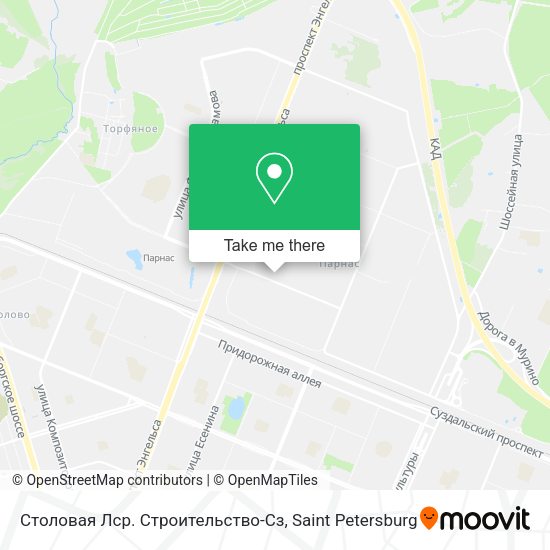 Столовая Лср. Строительство-Сз map