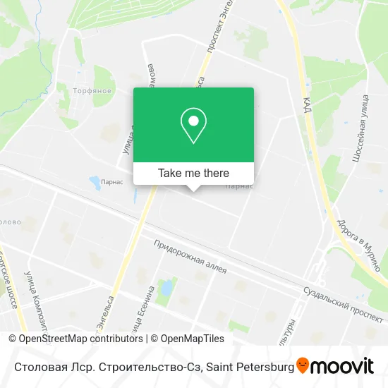 Столовая Лср. Строительство-Сз map