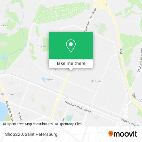 Shop220 map
