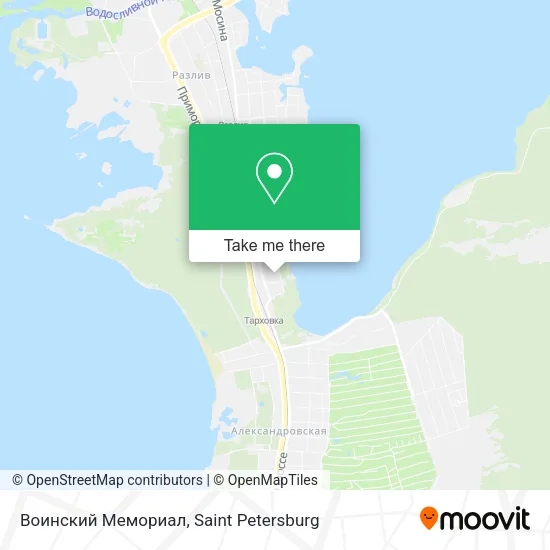 Воинский Мемориал map