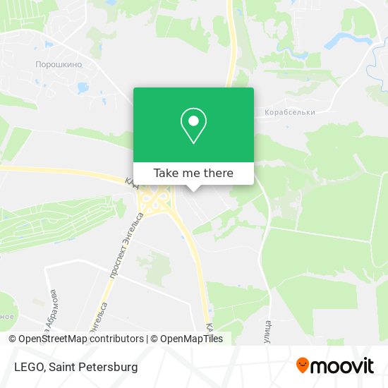LEGO map