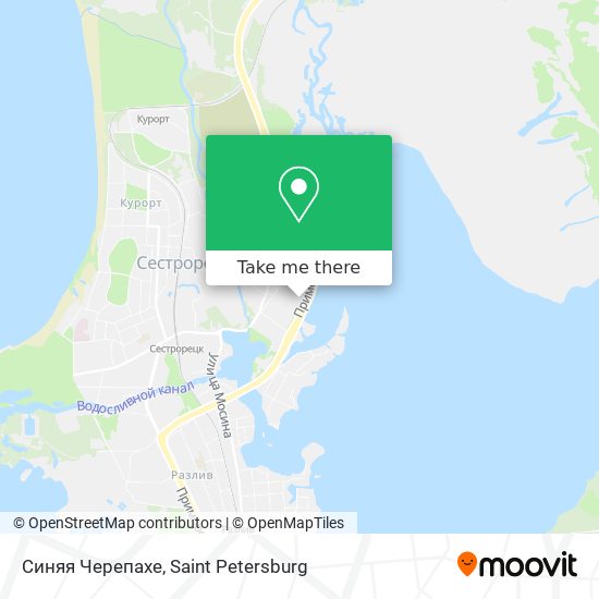 Синяя Черепахе map