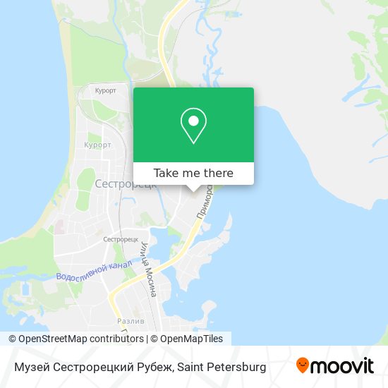 Музей Сестрорецкий Рубеж map