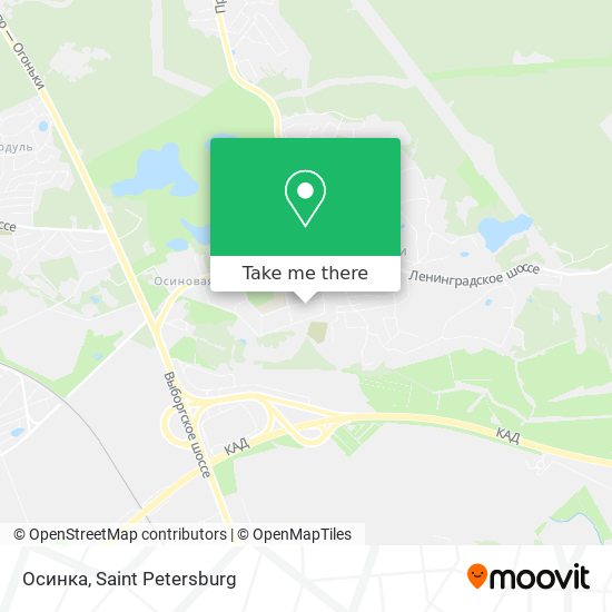 Осинка map
