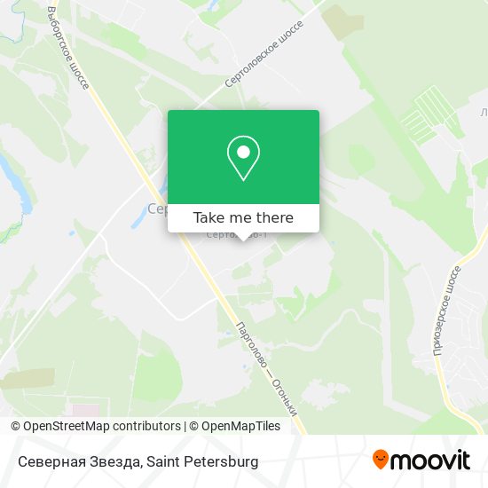 Северная Звезда map