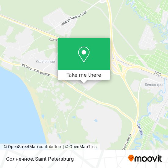 Солнечное map