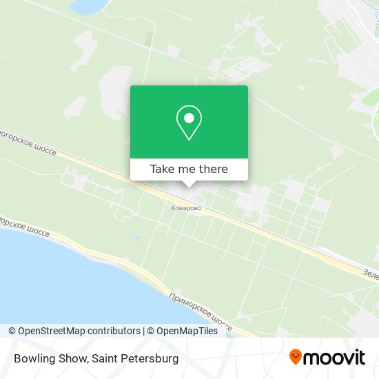 Bowling Show map