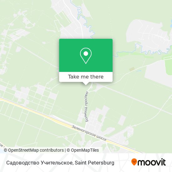 Садоводство Учительское map