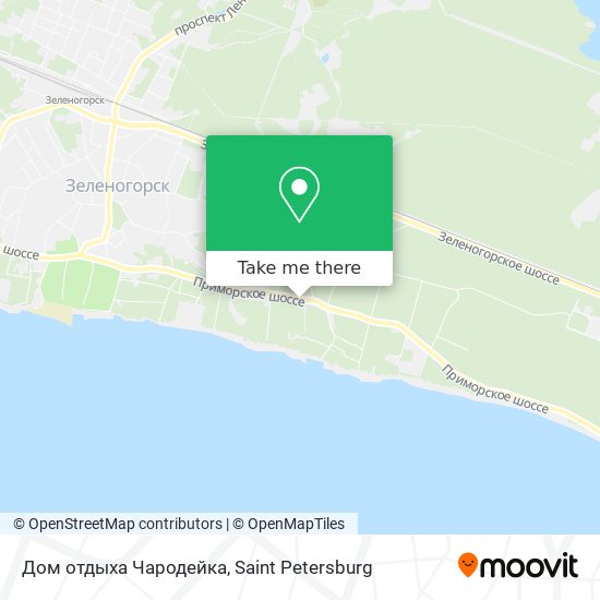 Дом отдыха Чародейка map