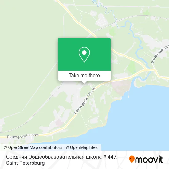 Средняя Общеобразовательная школа # 447 map