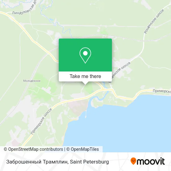 Заброшенный Трамплин map