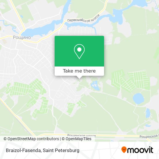 Braizol-Fasenda map