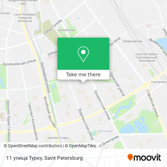 11 улица Турку map