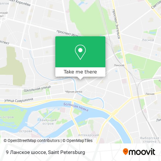9 Ланское шоссе map