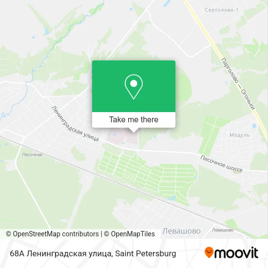 68А Ленинградская улица map
