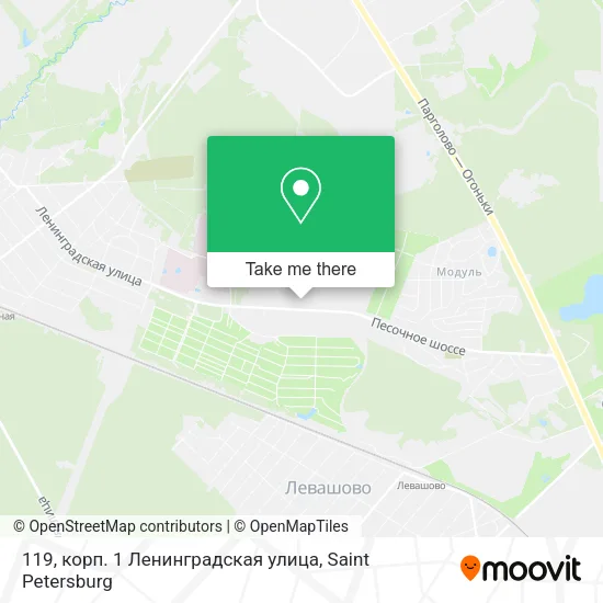 119, корп. 1 Ленинградская улица map