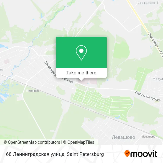 68 Ленинградская улица map