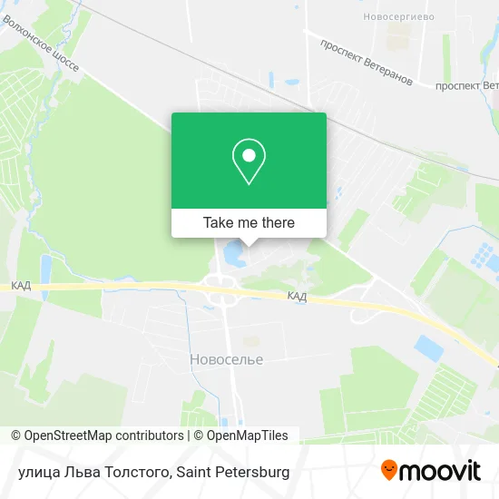 улица Льва Толстого map